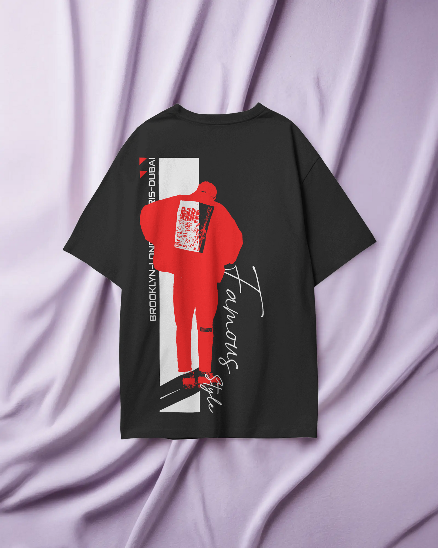 “Relax & Enjoy Crisis” Oversized Streetwear T-Shirt – 240 GSM Premium Cotton