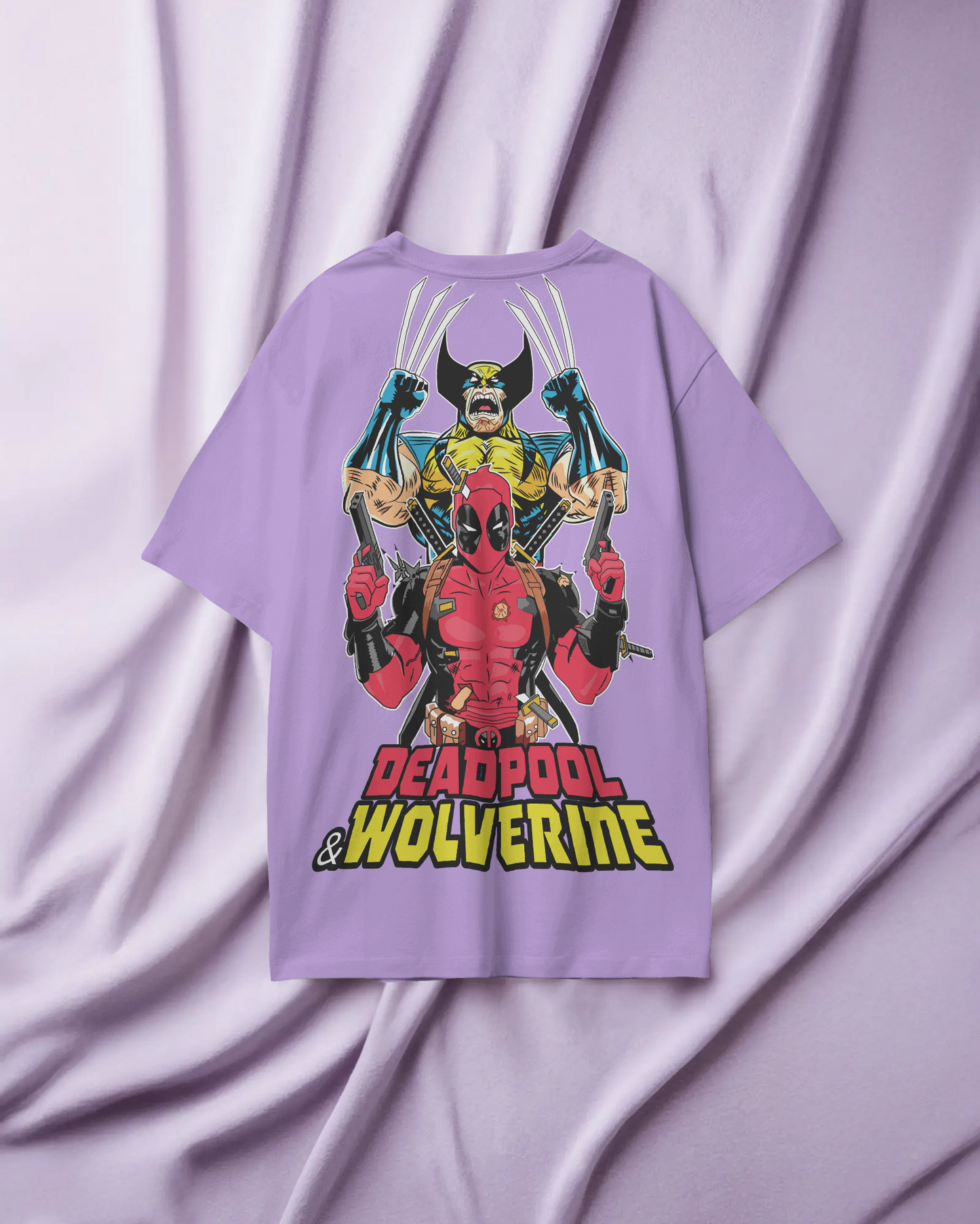 Deadpool & Wolverine Oversized T-Shirt | 240 GSM Premium Cotton