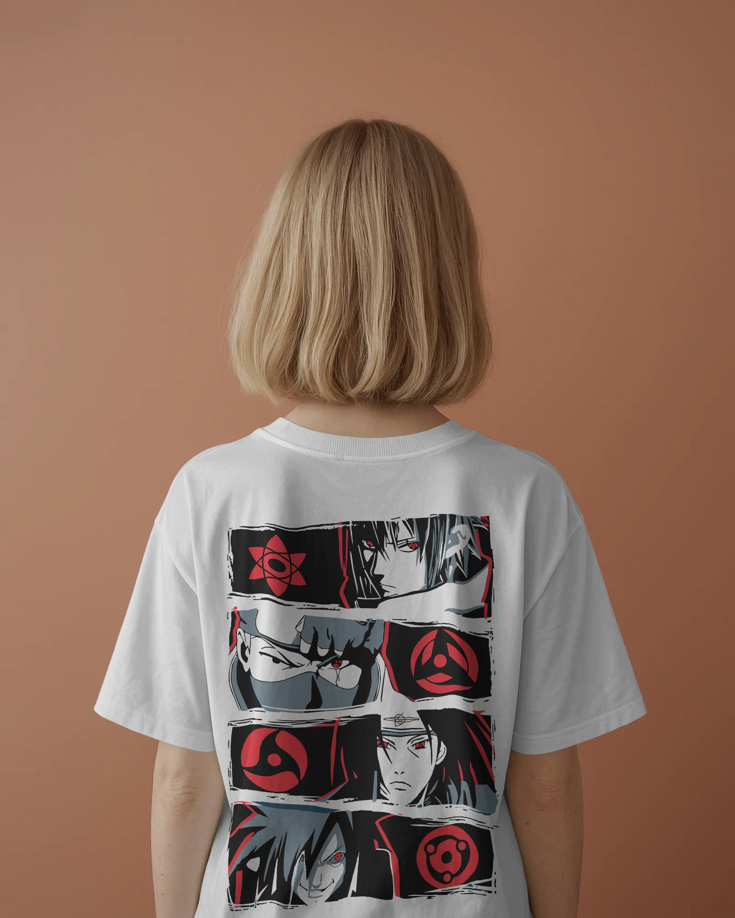Sharingan Oversized T-Shirt – For Real Leaf Legends