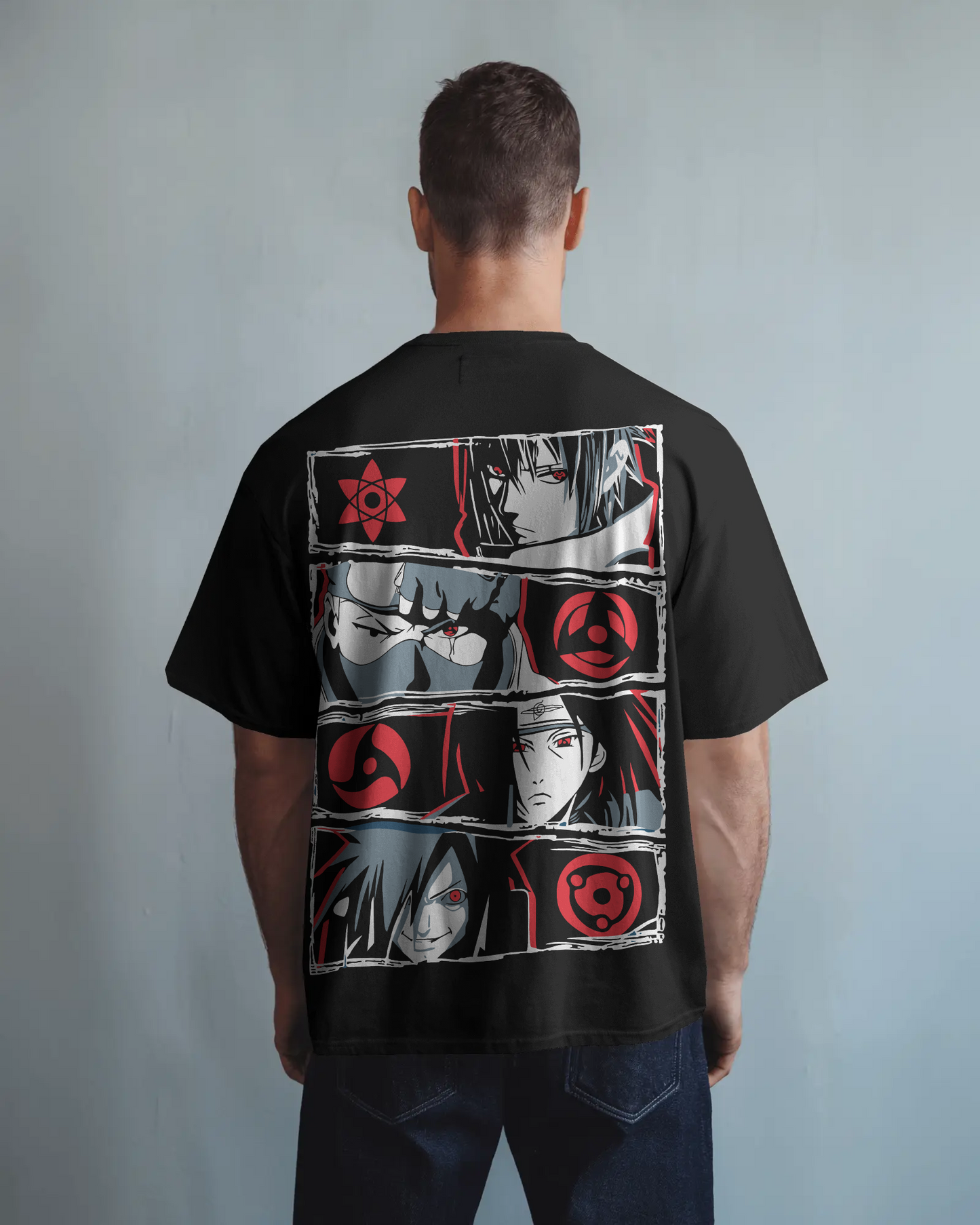 Sharingan Oversized T-Shirt – For Real Leaf Legends