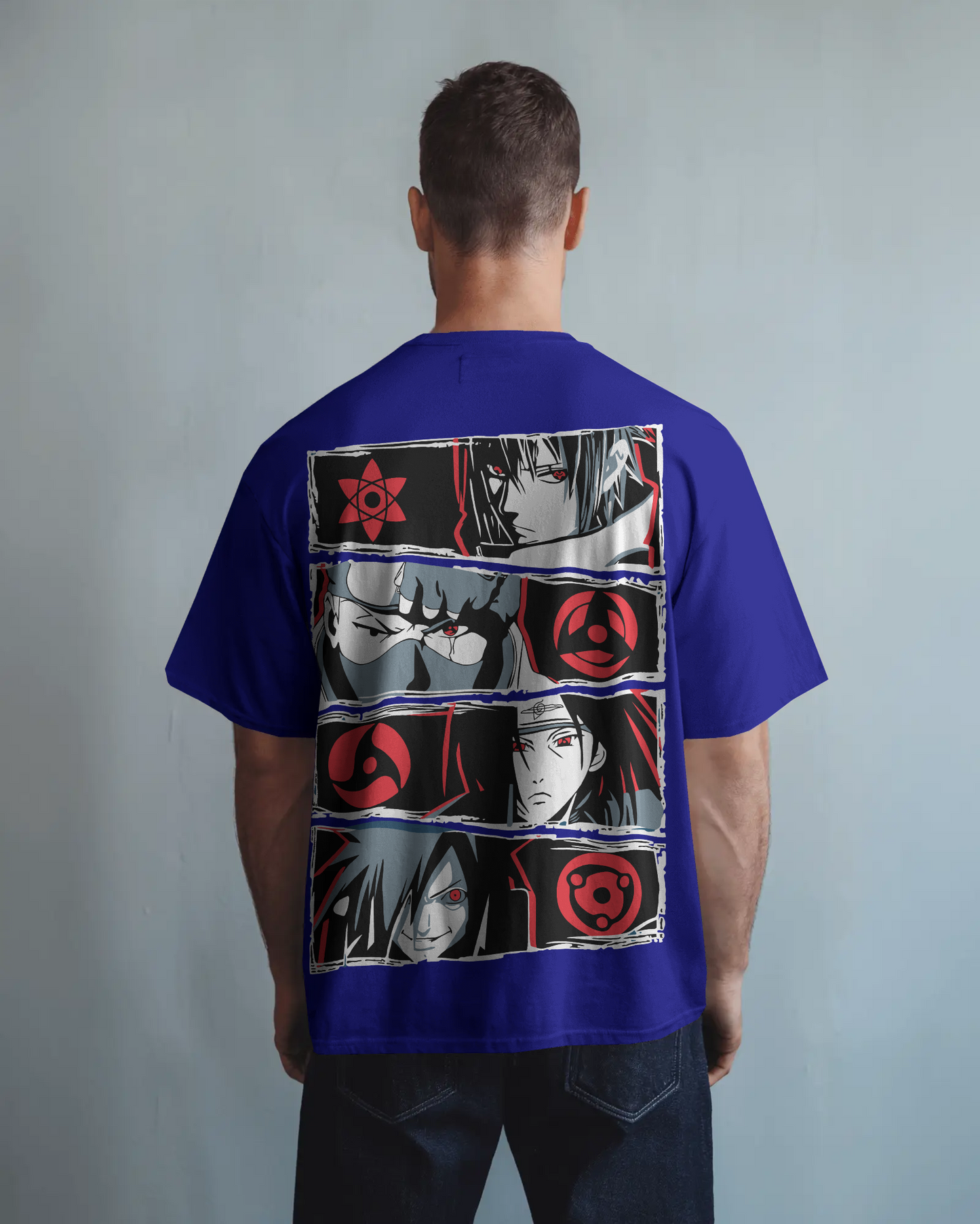 Sharingan Oversized T-Shirt – For Real Leaf Legends