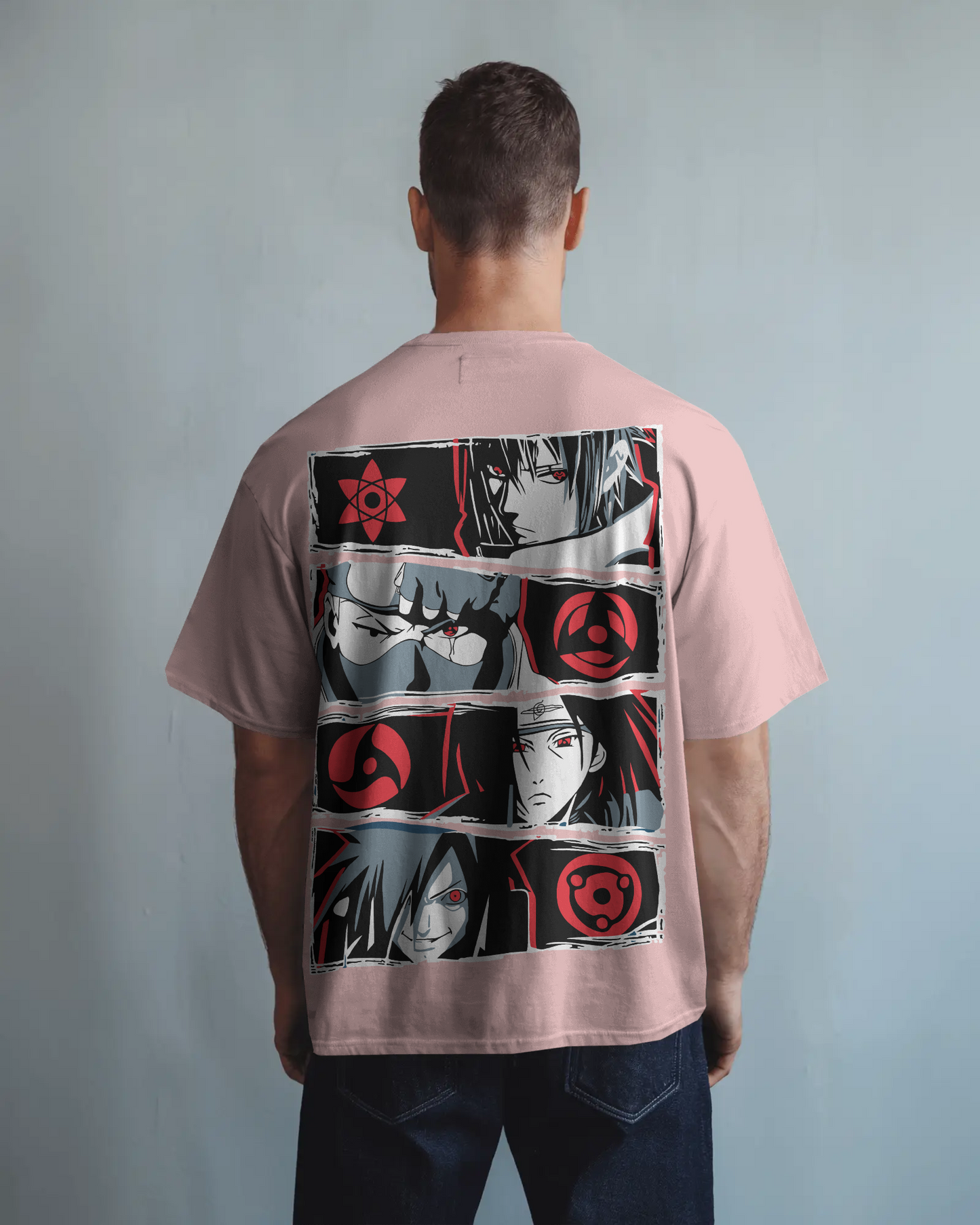 Sharingan Oversized T-Shirt – For Real Leaf Legends