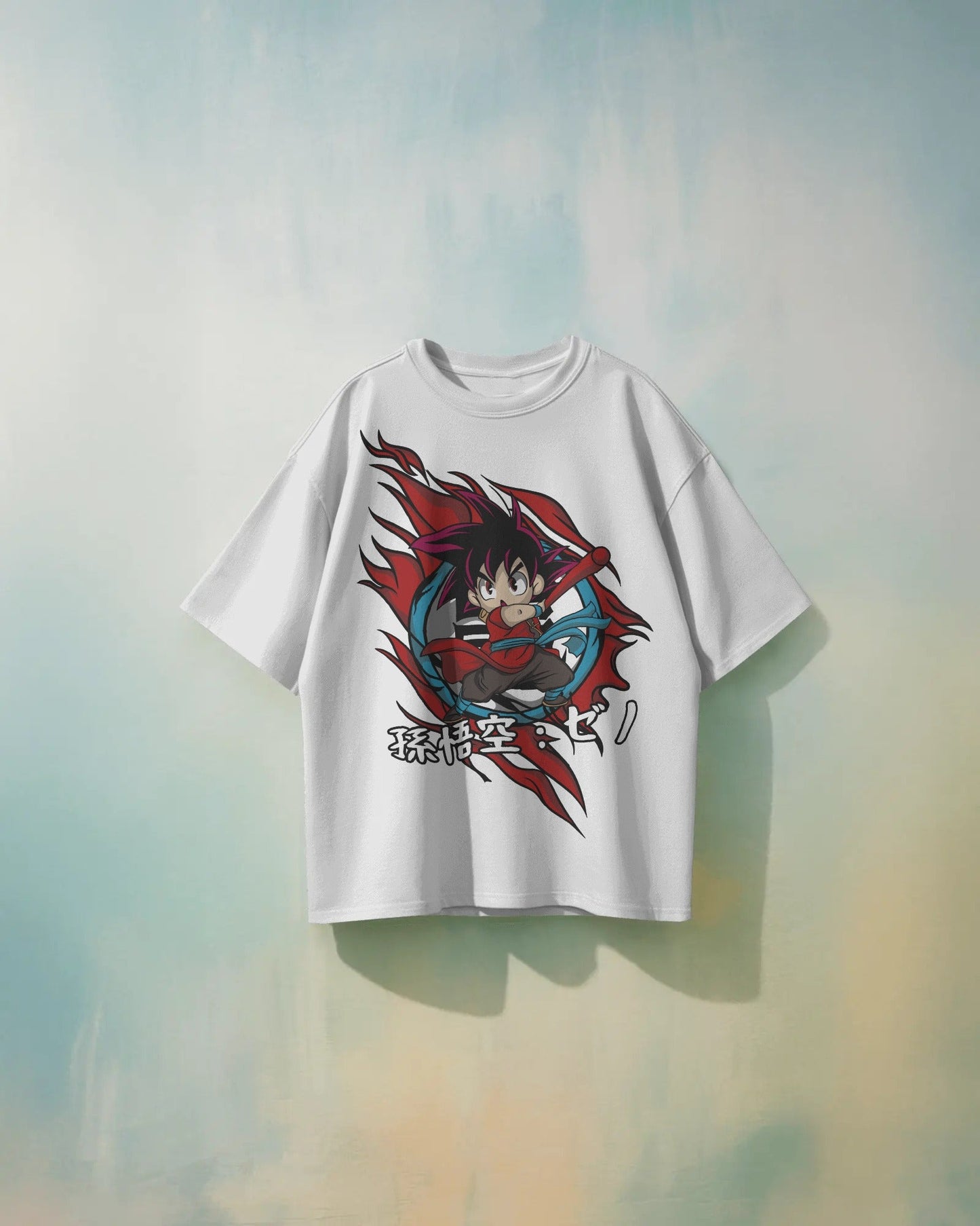 Goku Oversized Anime T-Shirt – Saiyan-Grade Drip