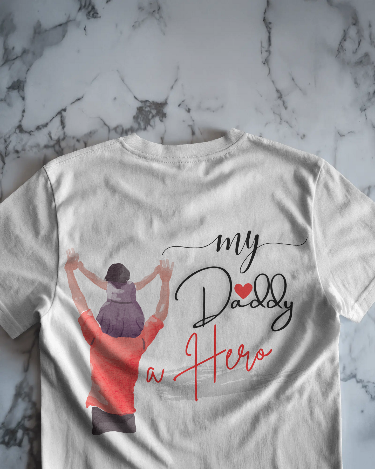 'My Daddy, a Hero' Oversized T-Shirt - Daughters' Special Edition