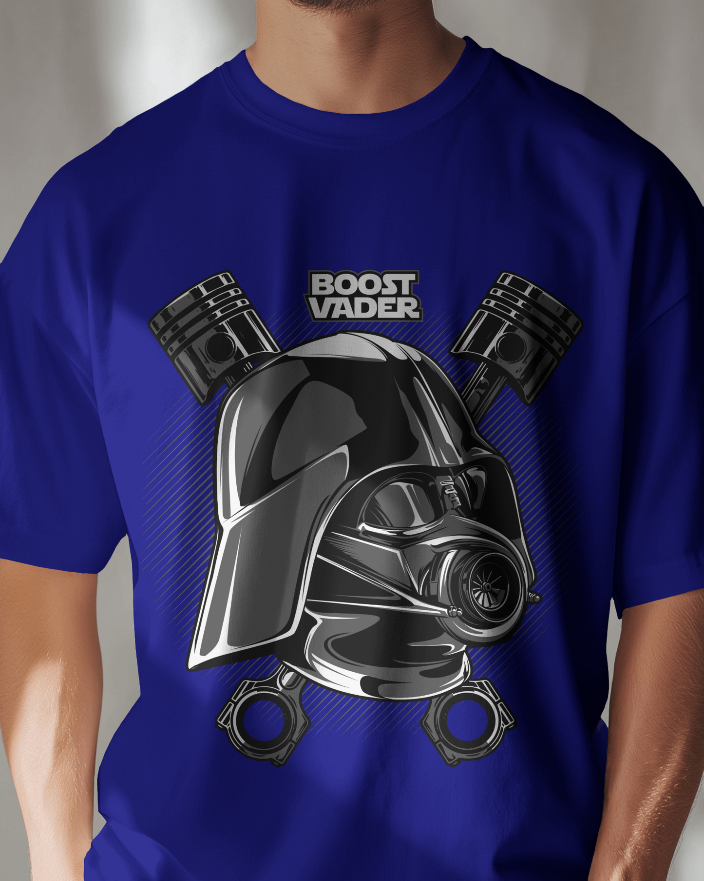Boost Vader Oversized T-Shirt – For Turbo Junkies & Star Wars Fans