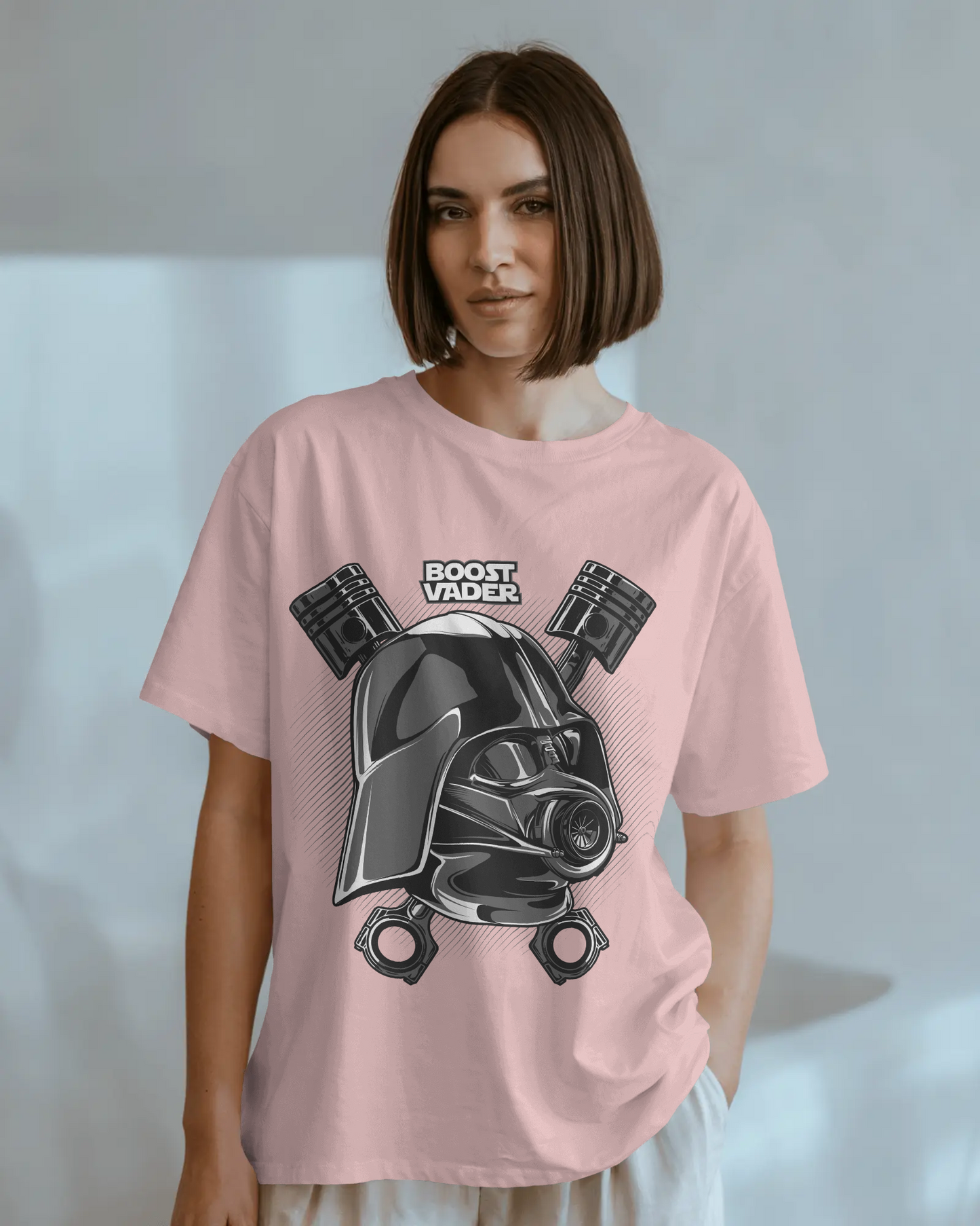 Boost Vader Oversized T-Shirt – For Turbo Junkies & Star Wars Fans