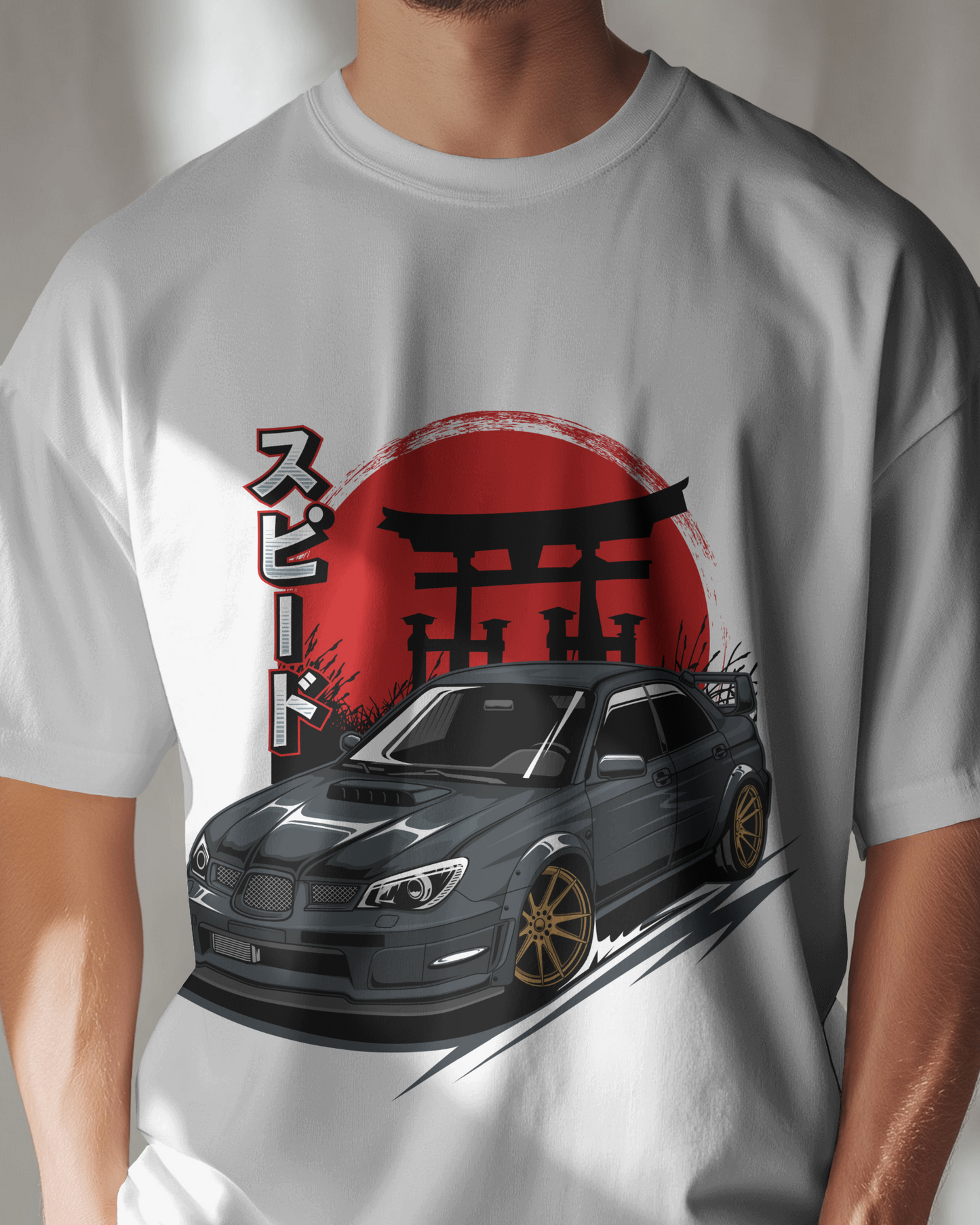 JDM Speed Legends Oversized Tee – Tokyo Drift Fever for Petrolheads