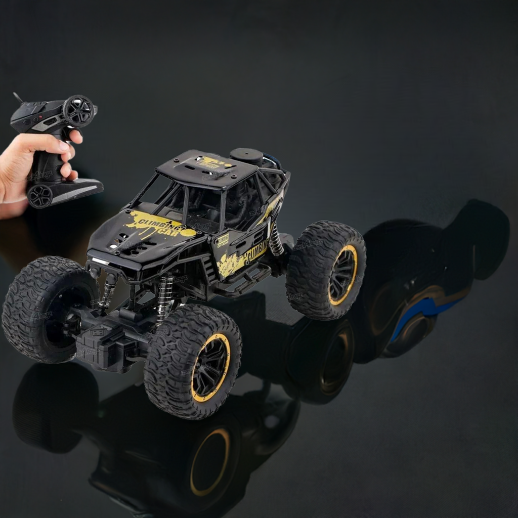 Remote Controlled Rock Crawler Monster Truck Toy for Kids – High-Speed Off-Road RC Car