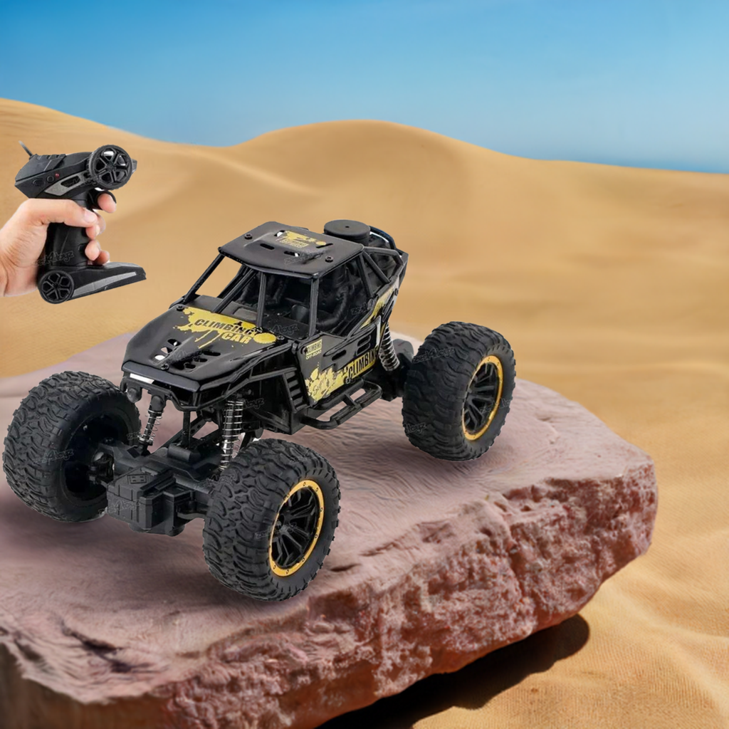 Remote Controlled Rock Crawler Monster Truck Toy for Kids – High-Speed Off-Road RC Car
