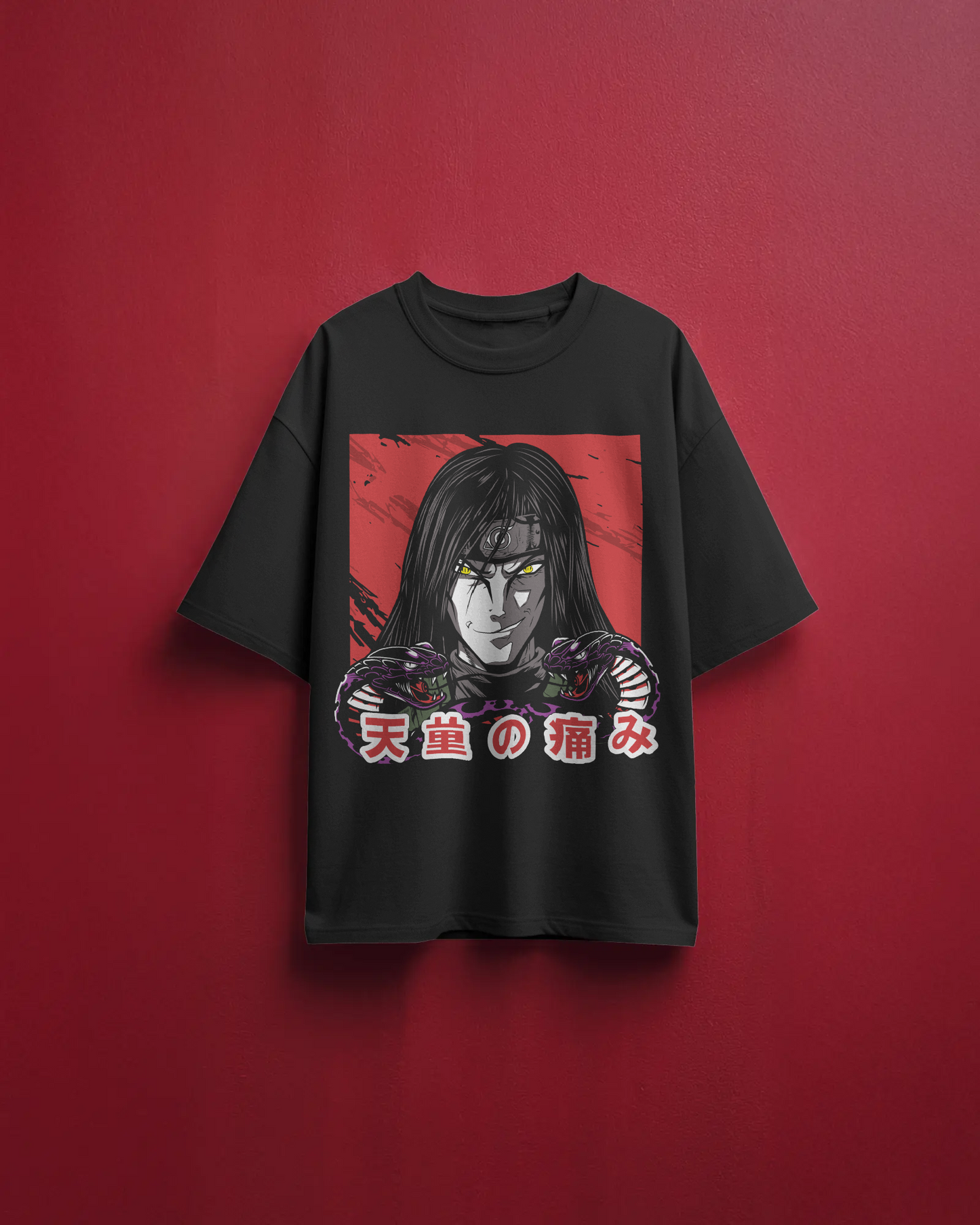 Orochimaru Oversized T-Shirt – Unleash the Forbidden Power