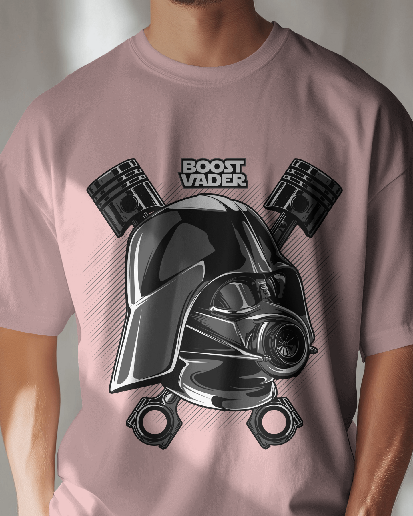 Boost Vader Oversized T-Shirt – For Turbo Junkies & Star Wars Fans