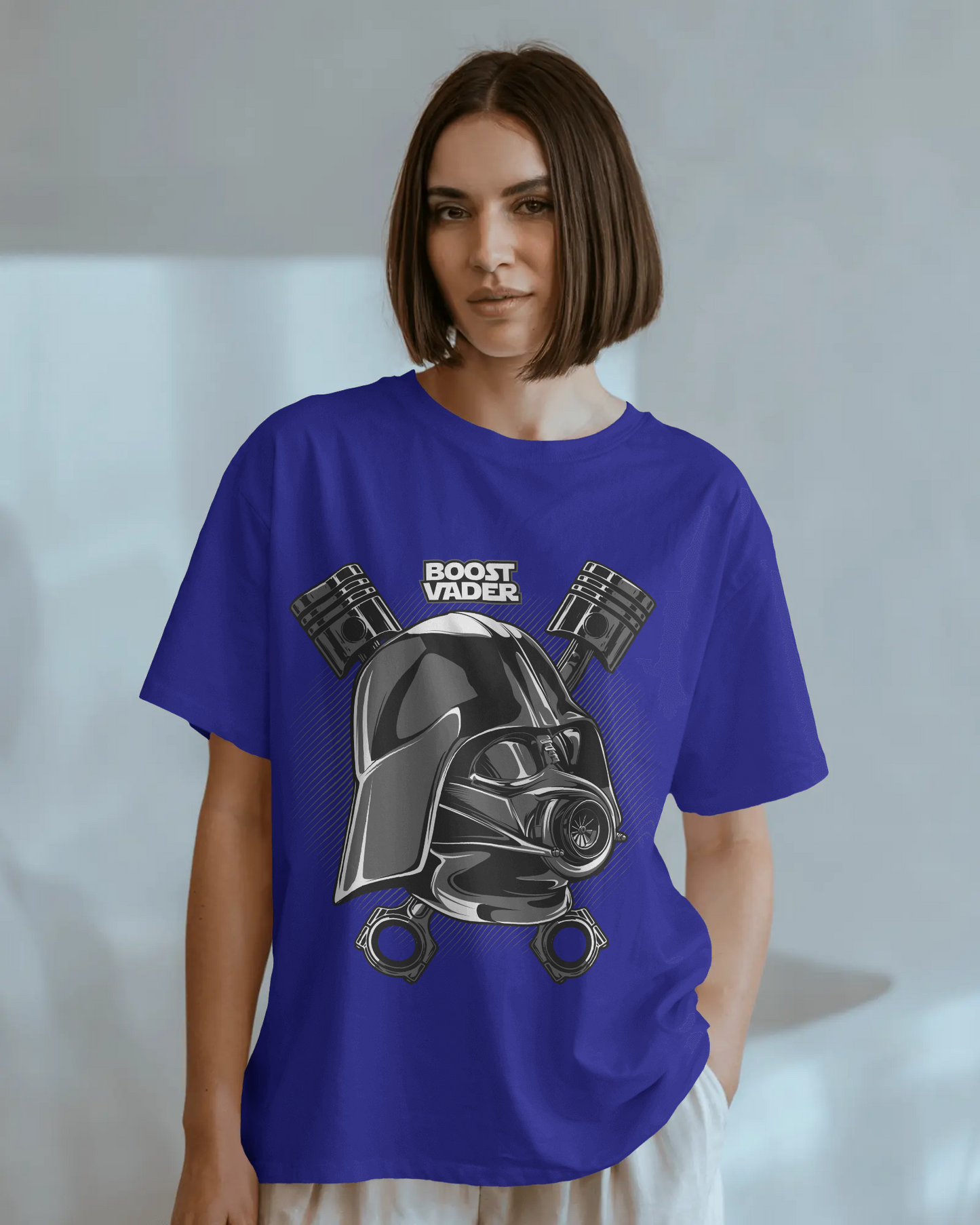 Boost Vader Oversized T-Shirt – For Turbo Junkies & Star Wars Fans
