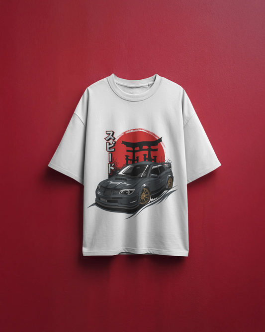 JDM Speed Legends Oversized Tee – Tokyo Drift Fever for Petrolheads