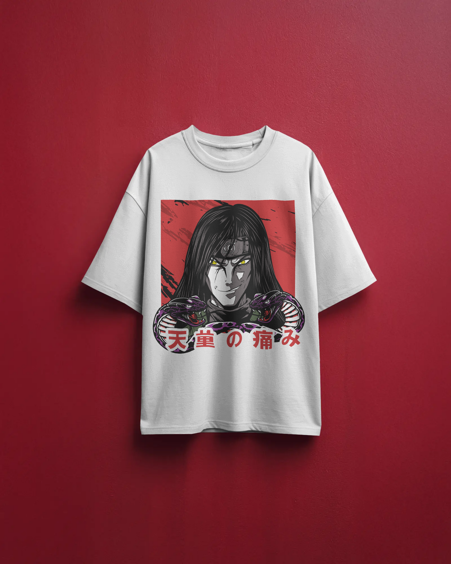 Orochimaru Oversized T-Shirt – Unleash the Forbidden Power